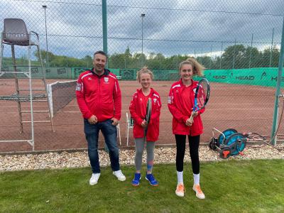 Grenzlandmeisterschaftsstart von den U14 Mädchen