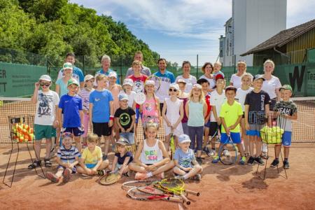 Ferienspiel am 3 Juli 2019 am Tennisplatz