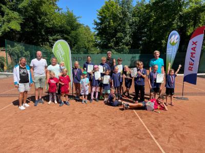 Kindertenniscamp mit den Tennisfreaks